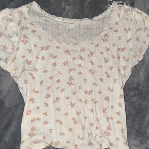 Floral Print Women's Top